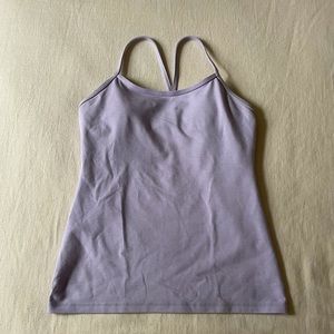 Lululemon Power Y Tank *Luon Iron Purple